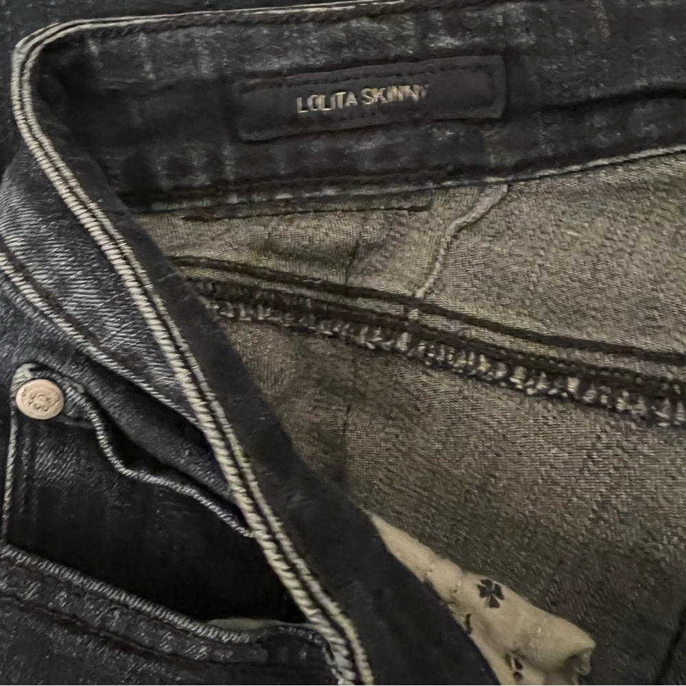 ❤️SOLD❤️ Lucky Brand Lolita Skinny Jeans in Deep Indigo - Picture 5 of 7